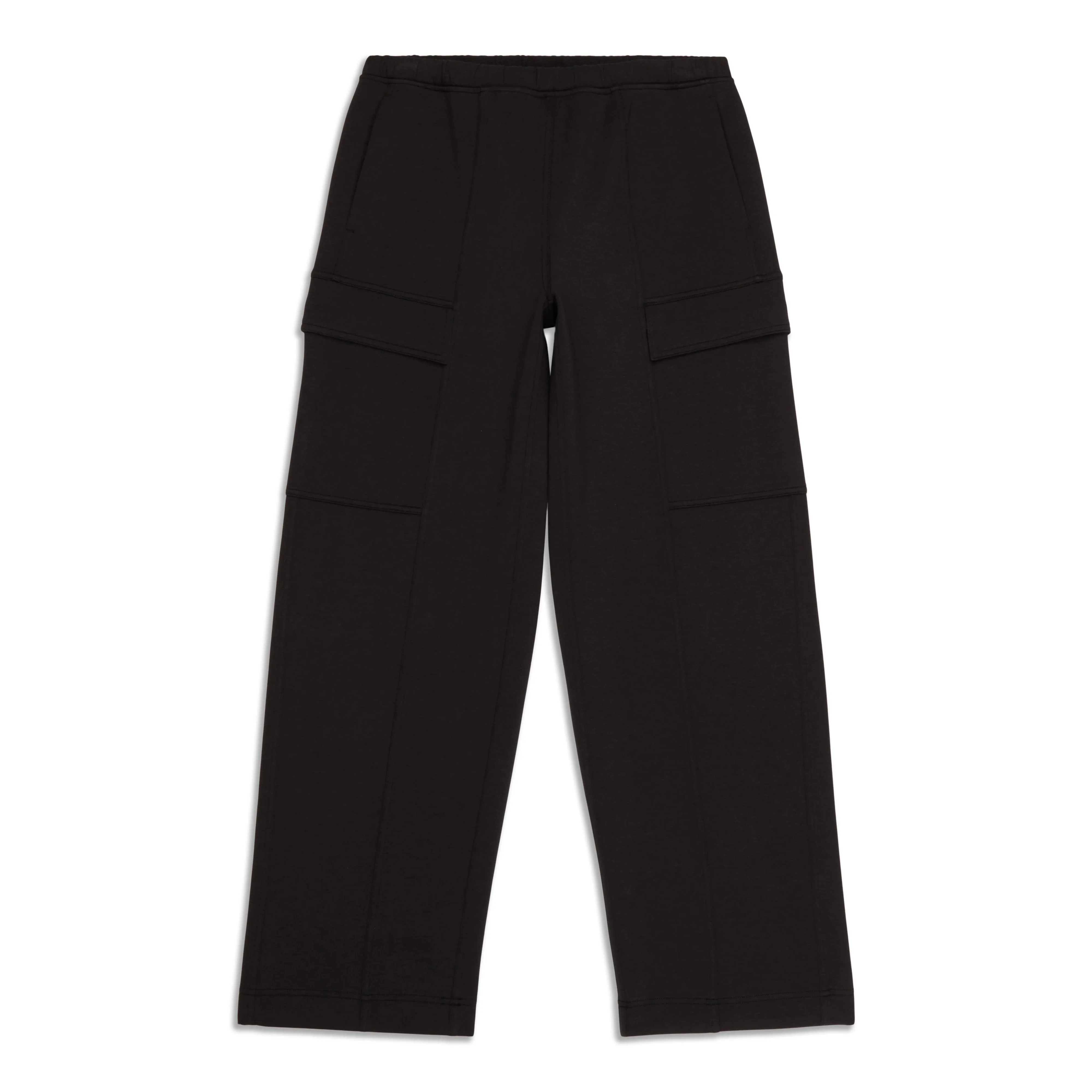 -Blend Double-Knit Mid-Rise Cargo Pant - Resale