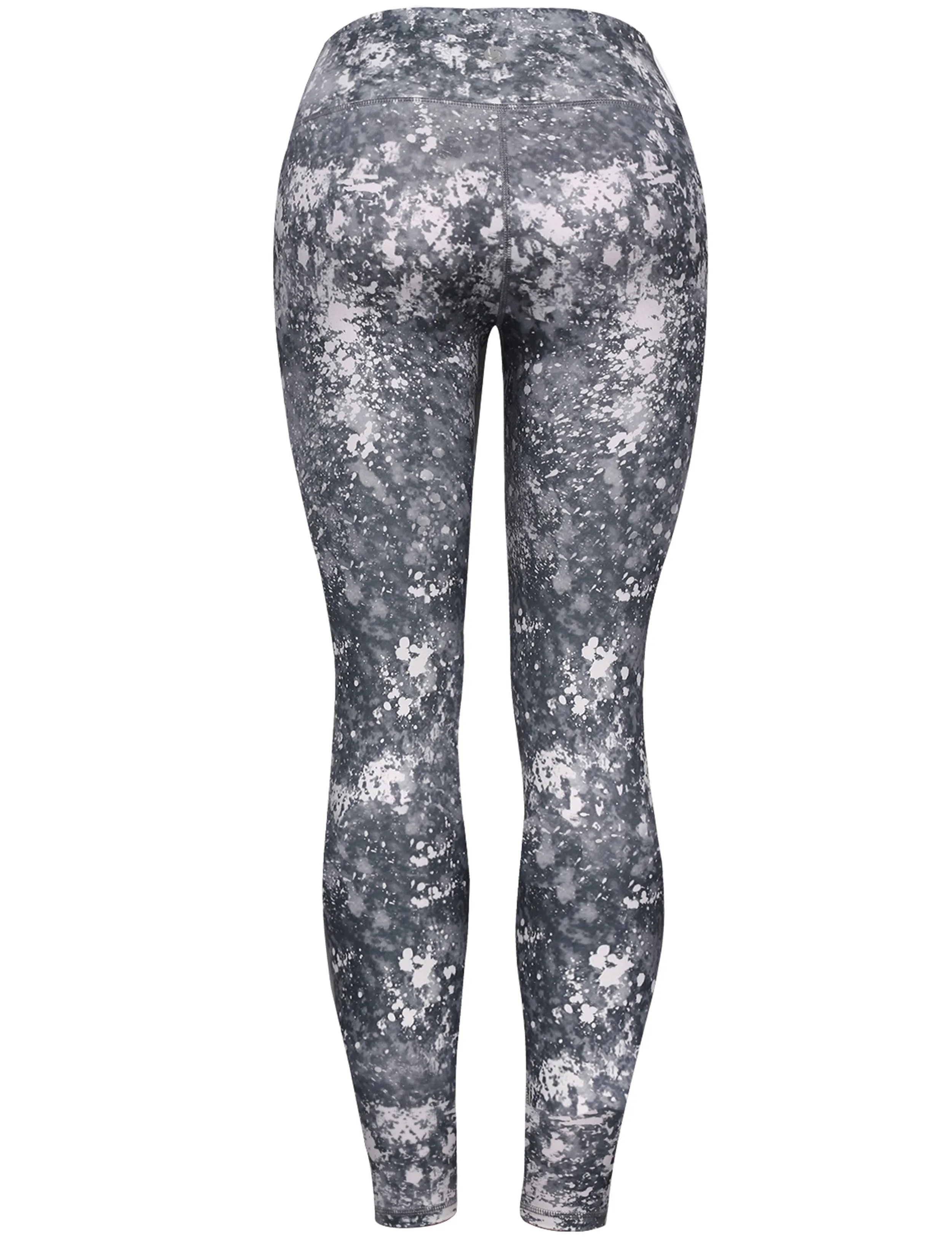 26" Printed Yoga Pants LIME