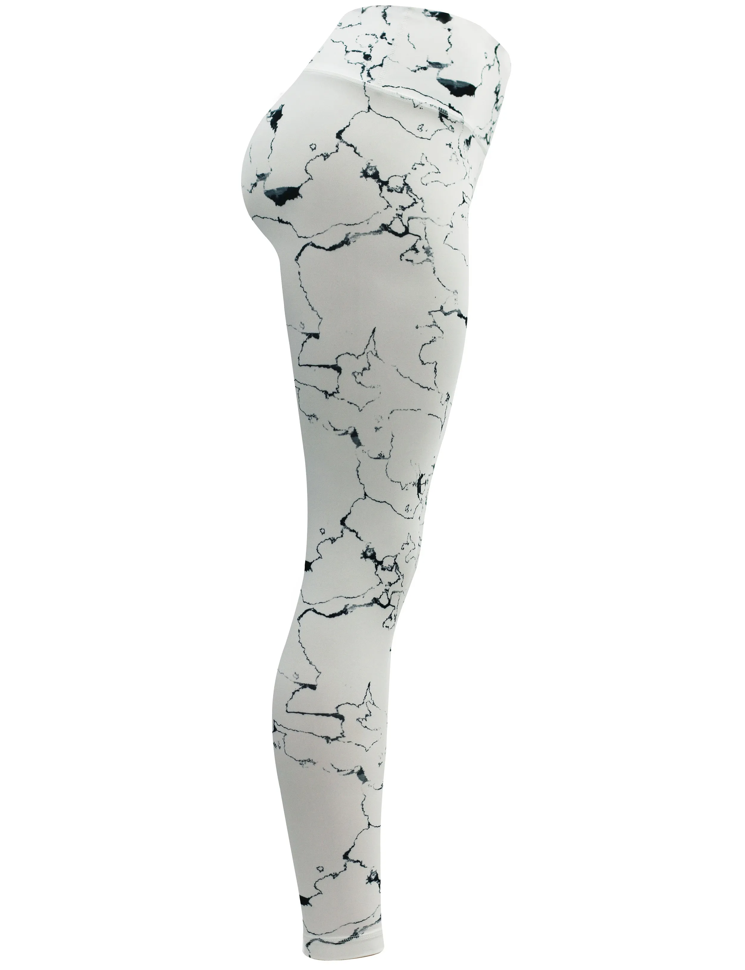 26" Printed Yoga Pants WHITETHUNDER