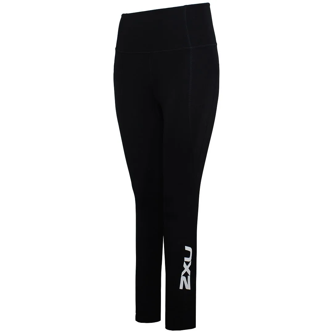 2XU New Heights Compression Womens Black Hi-Rise Tights