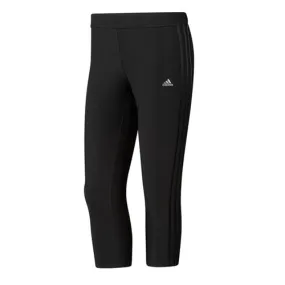 Adidas ClimaCool Womens Black 3/4 Leggings