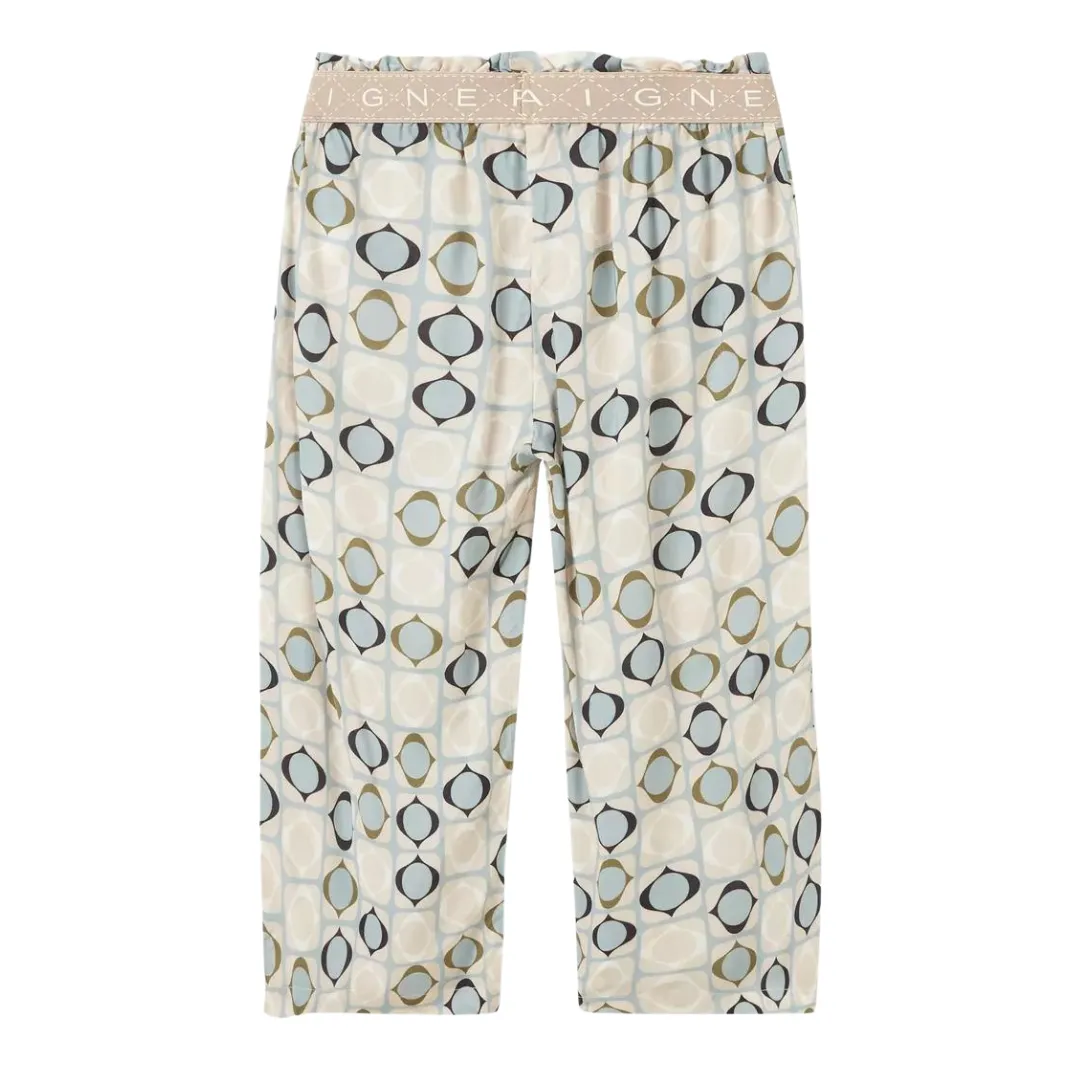 Aigner Pants Logo Cream