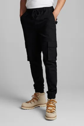 AKBOLT ELASTIC PANTS - Caviar