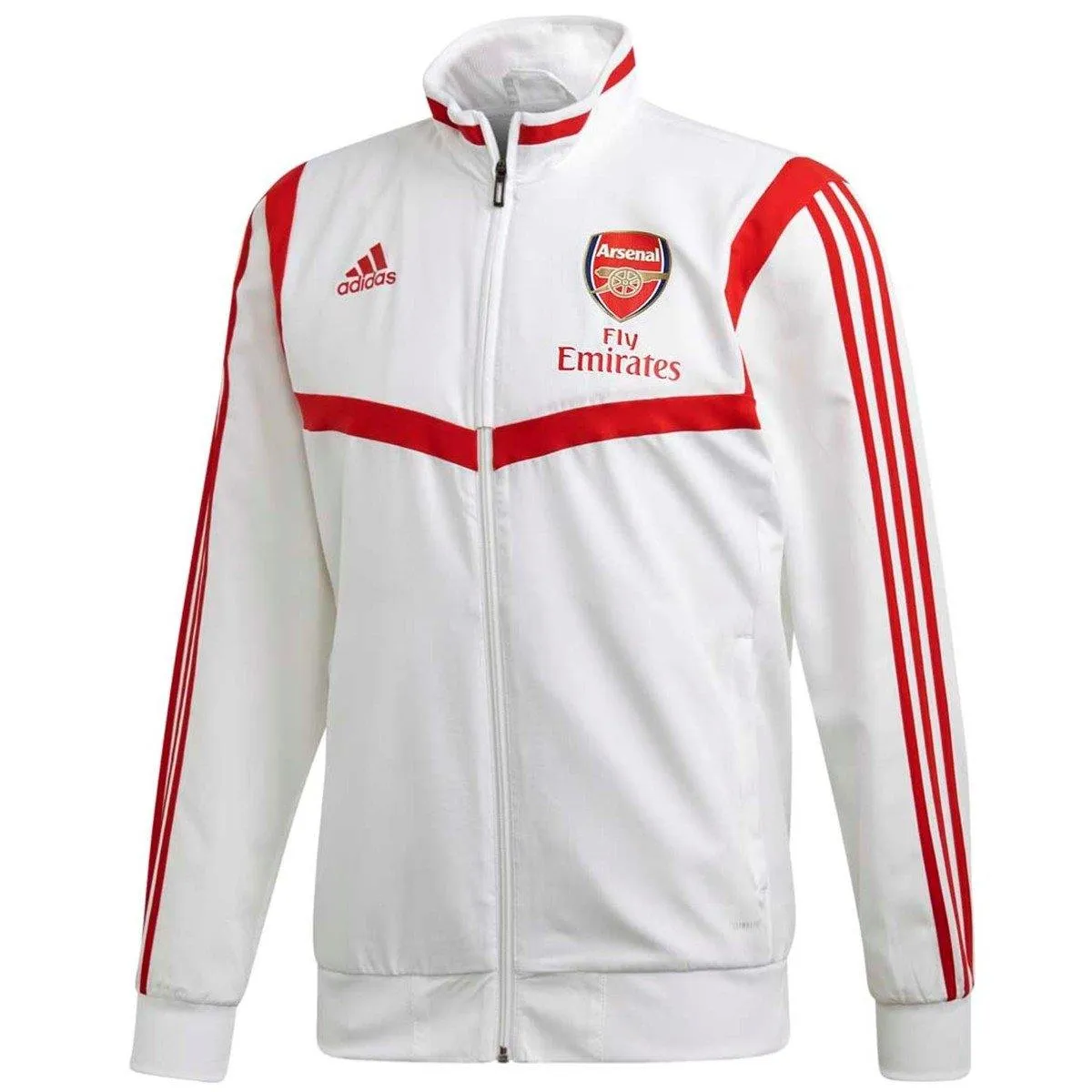 Arsenal presentation Soccer tracksuit white/navy 2020 - Adidas