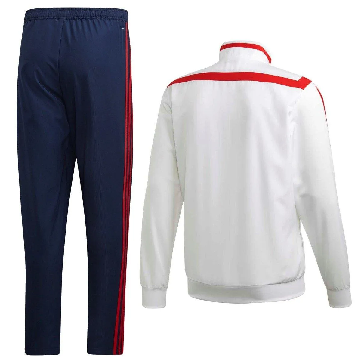 Arsenal presentation Soccer tracksuit white/navy 2020 - Adidas