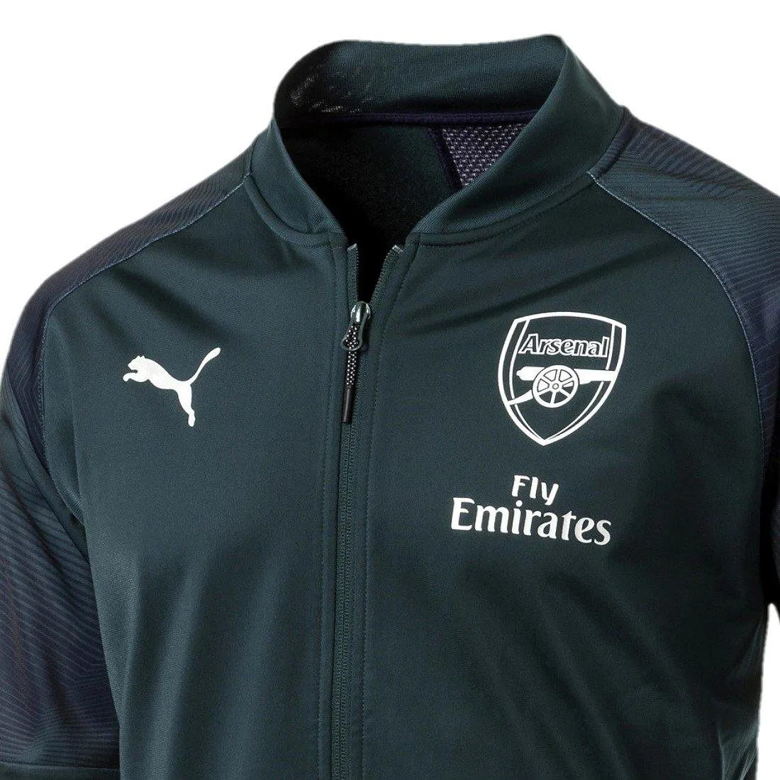 Arsenal soccer pine green Pro presentation tracksuit 2019 - Puma