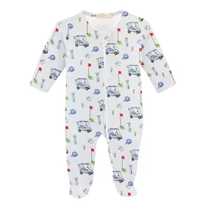 Baby Club Chic Golf Club Zipped Footie