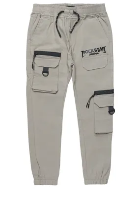 Boys Delling Grey Cargo Pants