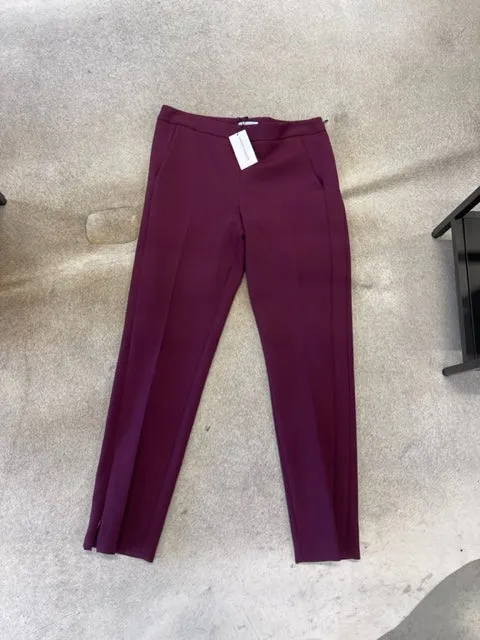 Brand New Amanda Wakeley Peg Pants Amethyst 14