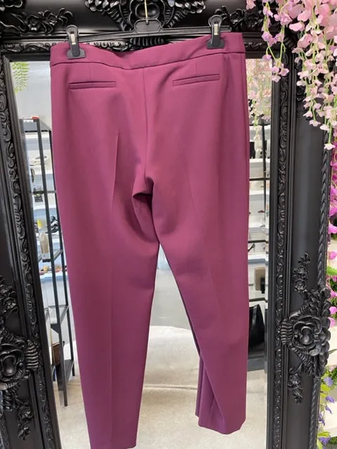 Brand New Amanda Wakeley Peg Pants Amethyst 14