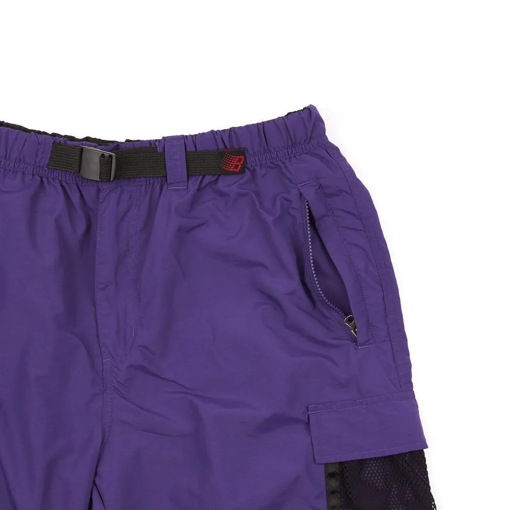 BRONZE 56K MESH CARGO PANTS - PURPLE