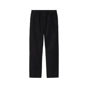 Carhartt WIP Flint Pant Black Garment Dyed