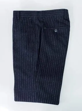 Cavani Lopez Navy Pin Stripe Trousers