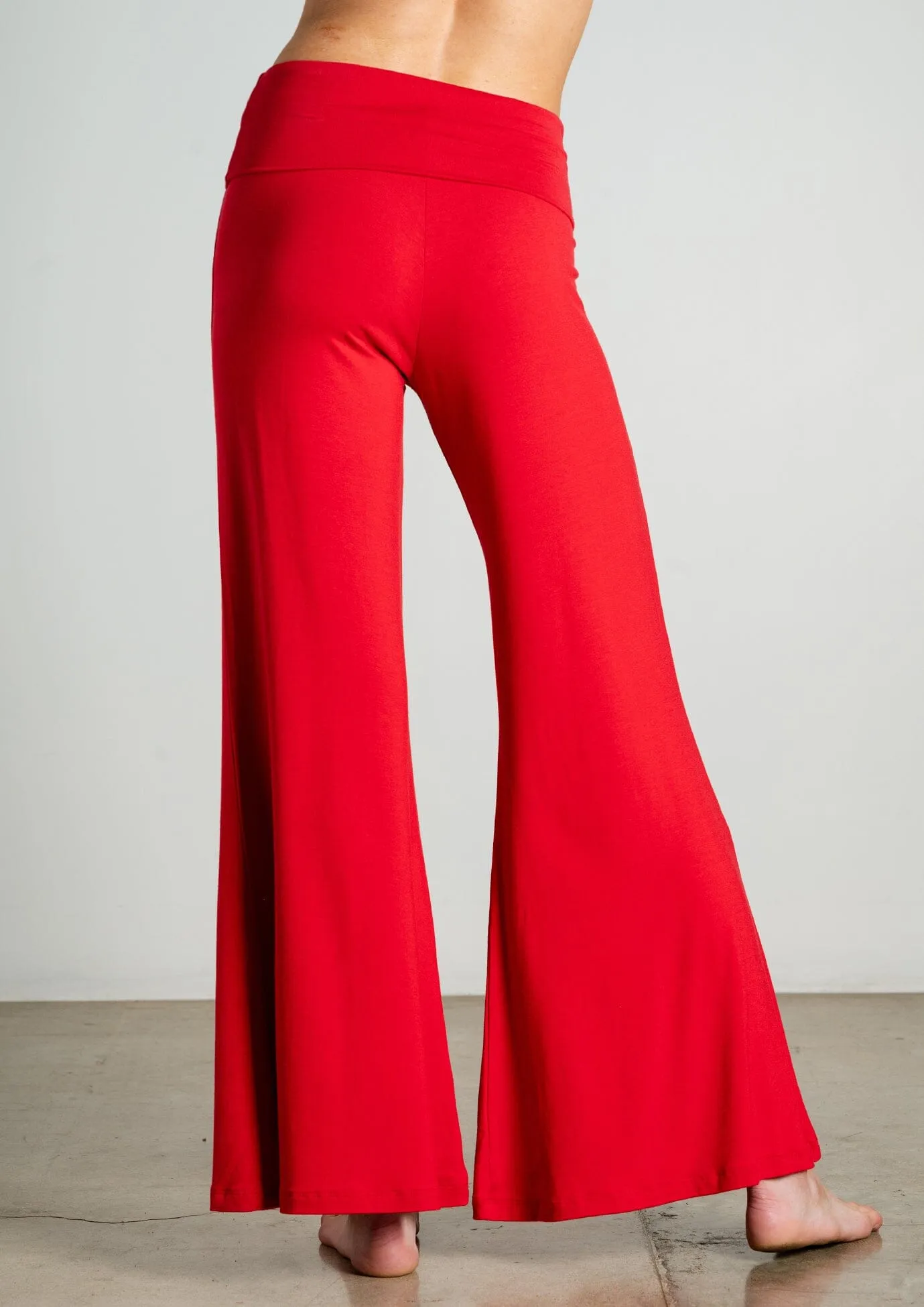 Chill Yoga Pant - Wildflower Red