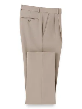 Comfort Stretch Travel Pleated Pants