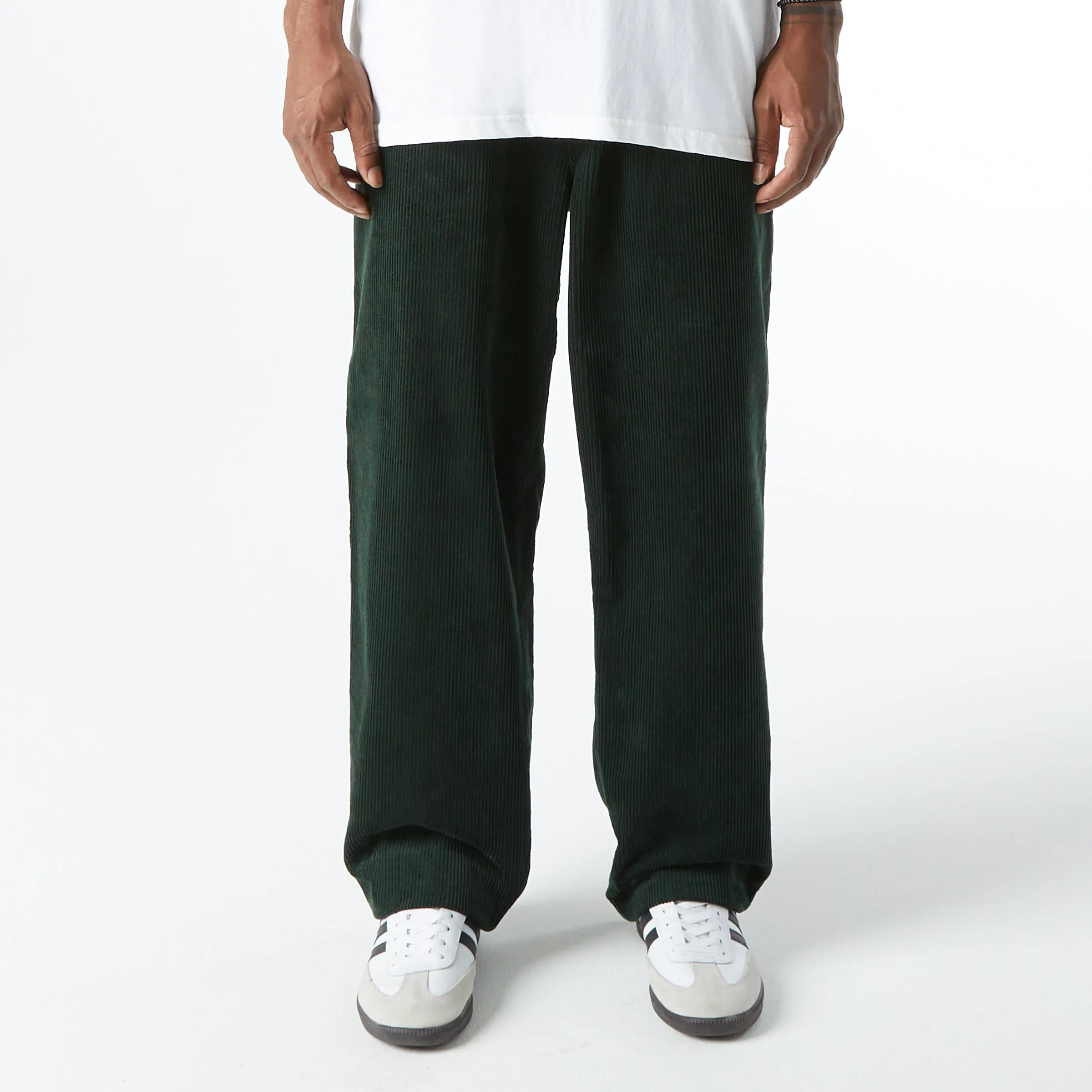 CORDUROY LEISURE PANT (Forest Green)