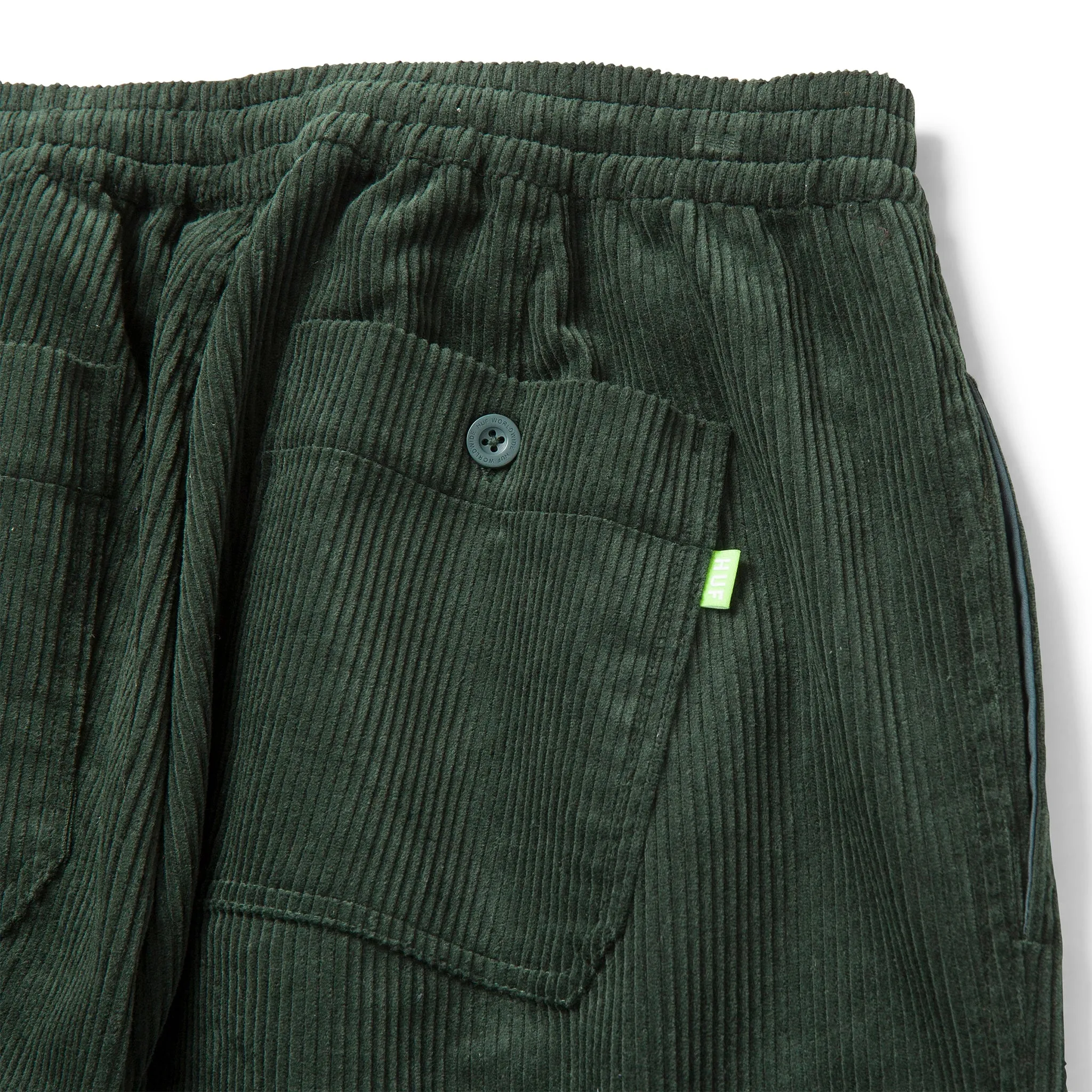 CORDUROY LEISURE PANT (Forest Green)