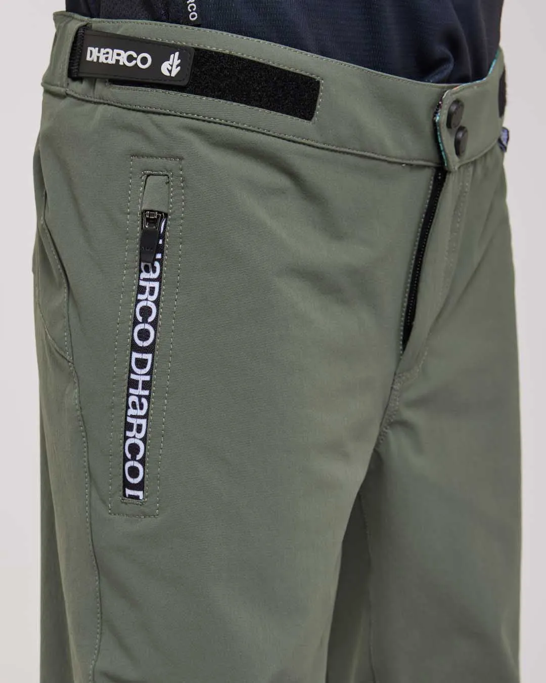 Dharco Youth Gravity Pants | Gorilla Green