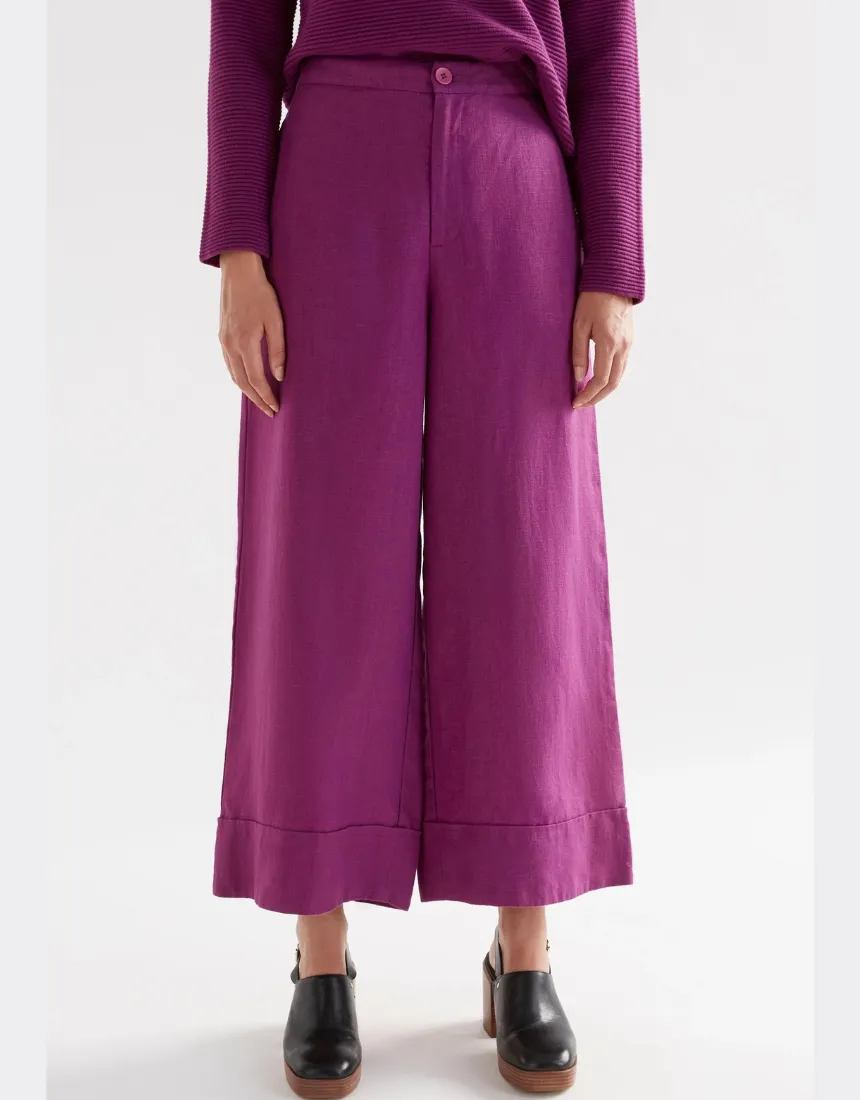 Elk - Anneli Linen Pant Magenta