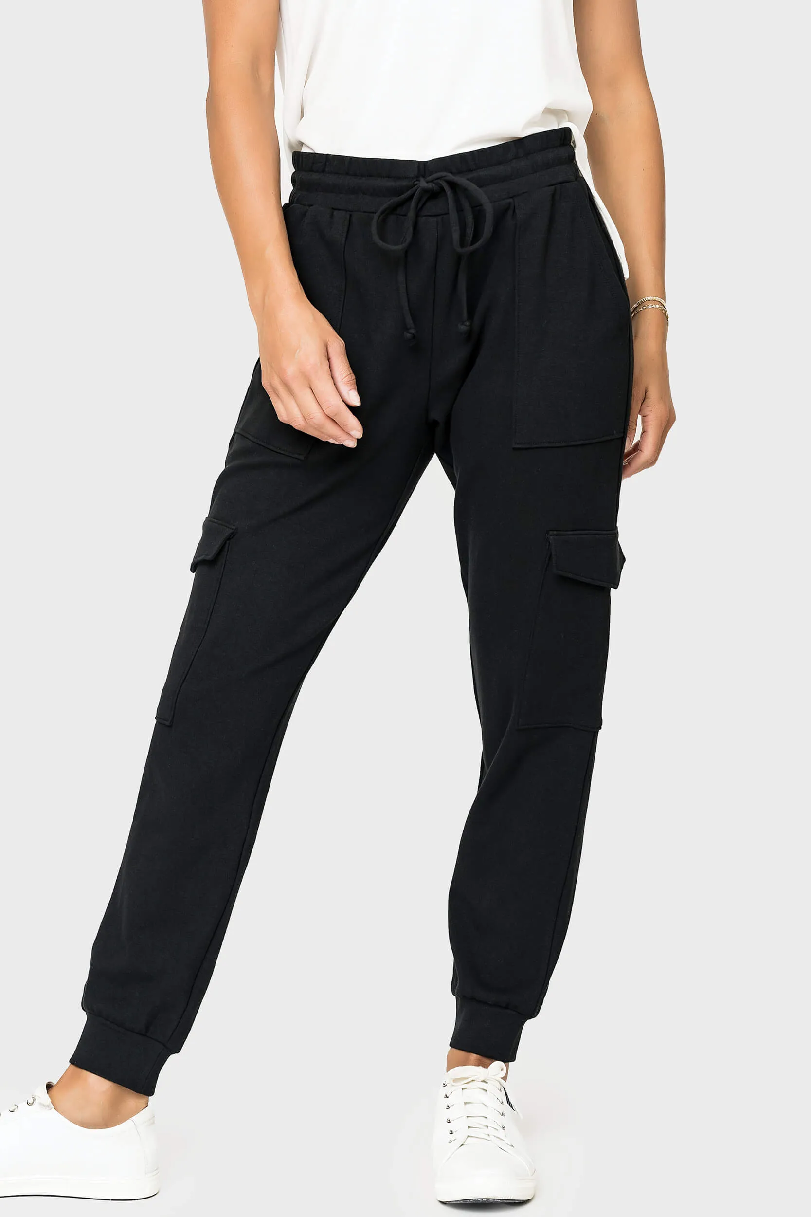 Essential Soft Ponte Cargo Jogger