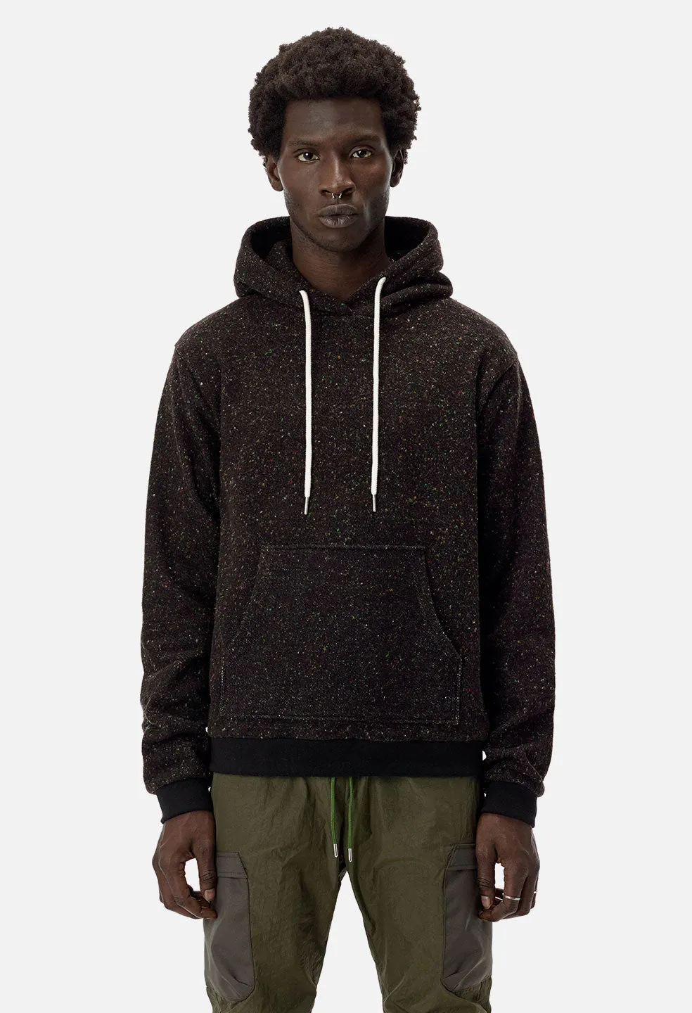 Fireside Beach Hoodie / Black Multi