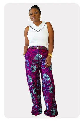 Flare Ankara Print | Pants