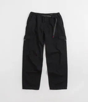 Gramicci Loose Denim Cargo Pants - True Black