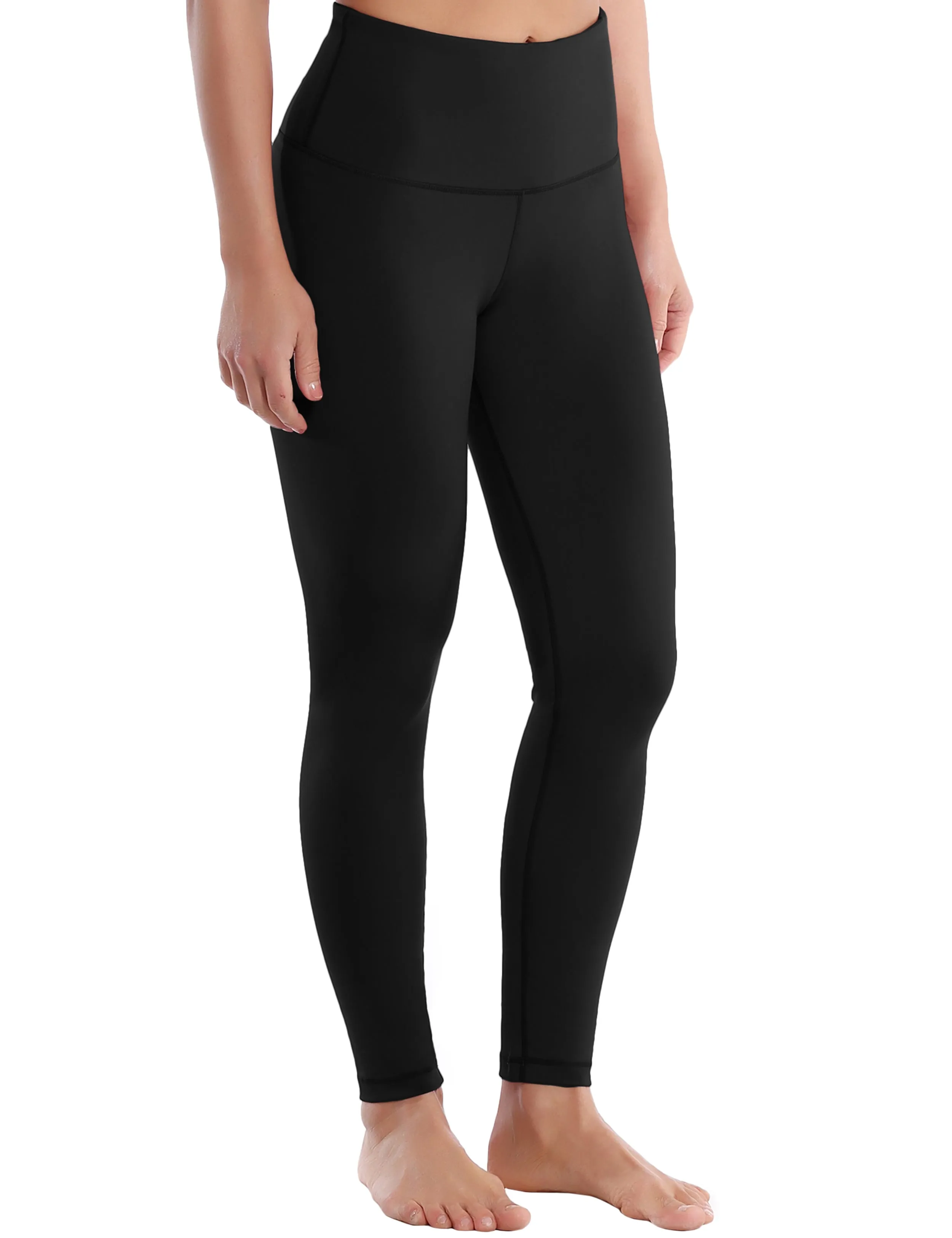 High Waist yogastudio Pants black_yogastudio