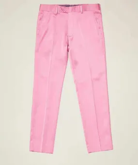 Inserch Satin Pants with Stretch P3901-62 Pink