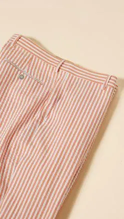 Inserch Seersucker Stripe Suit SU660155-00032 Coral