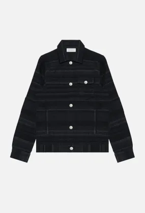 Jacquard Thumper Jacket / Black