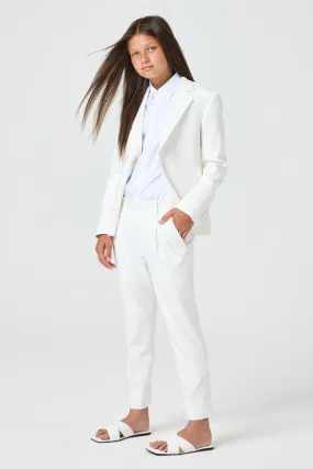 Jimi Jude 2 Piece Suit - White Stretch