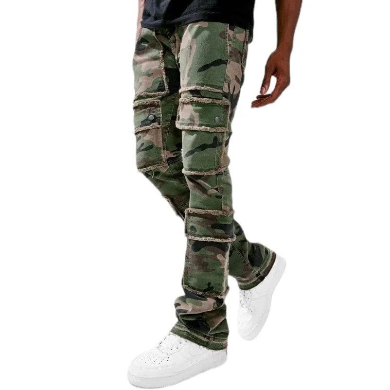 Jordan Craig Martin Stacked El Dorado Cargo Pants (Vintage Camo) JTF218C