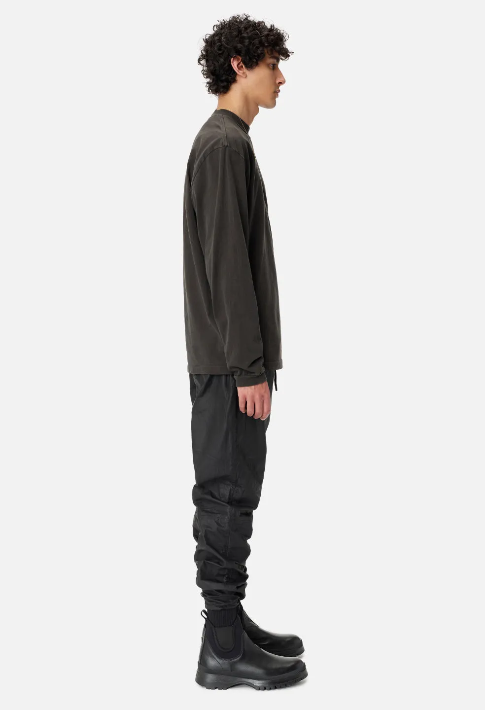 Leather Himalayan Pants / Black