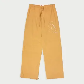 Linen Beach Pant (Mustard)