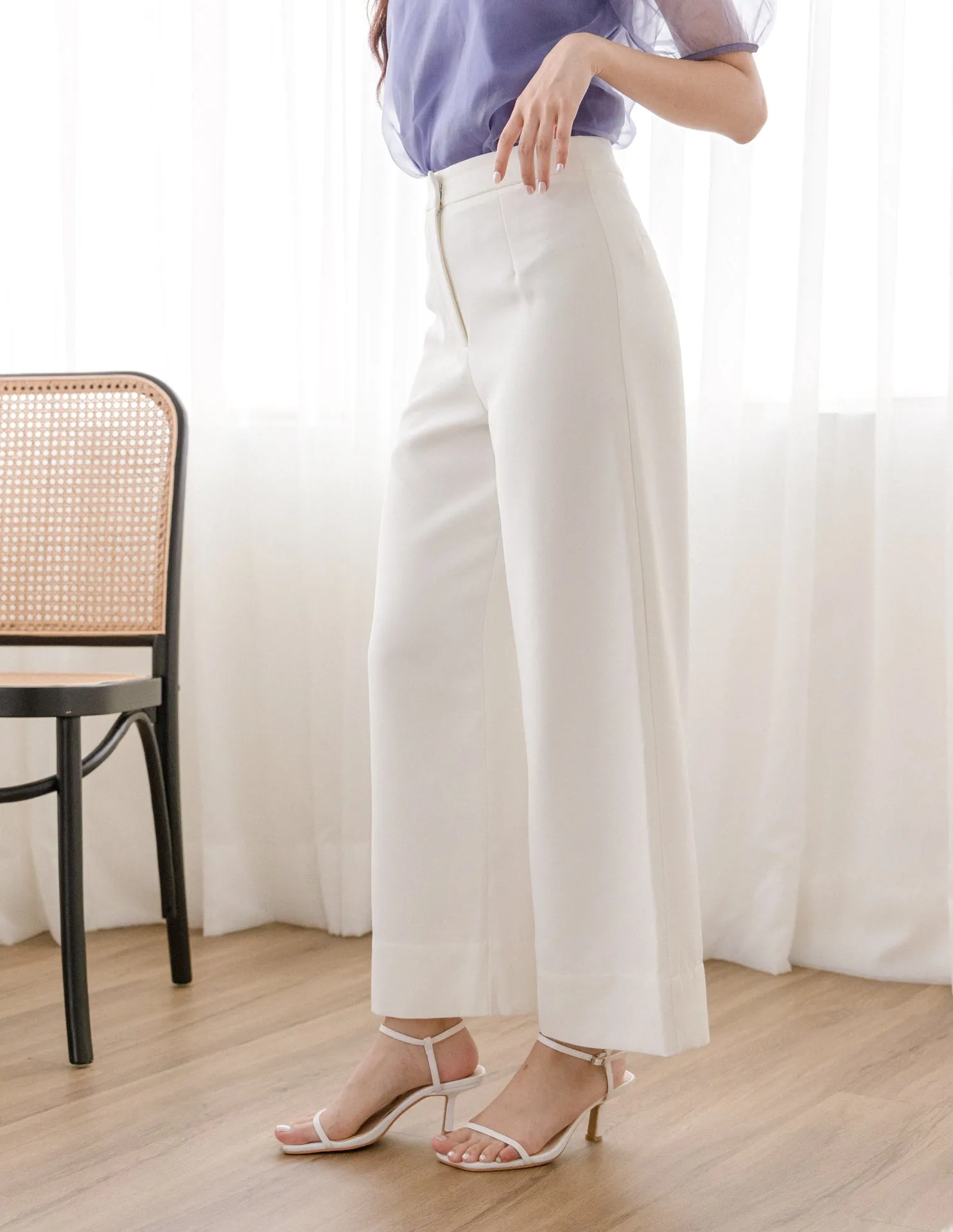 Maisie Pants in White