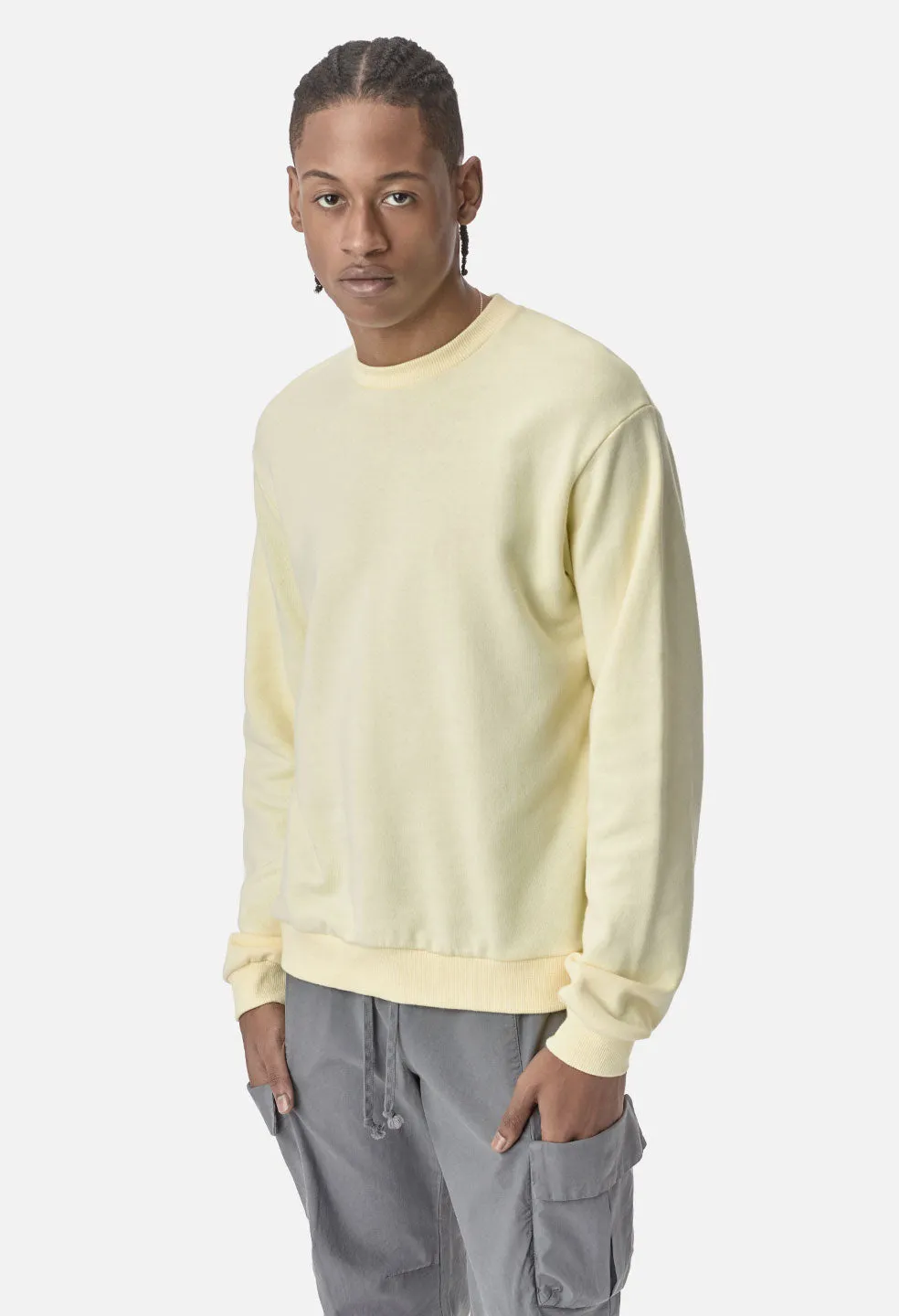 Oversized Crewneck Pullover / Pollen