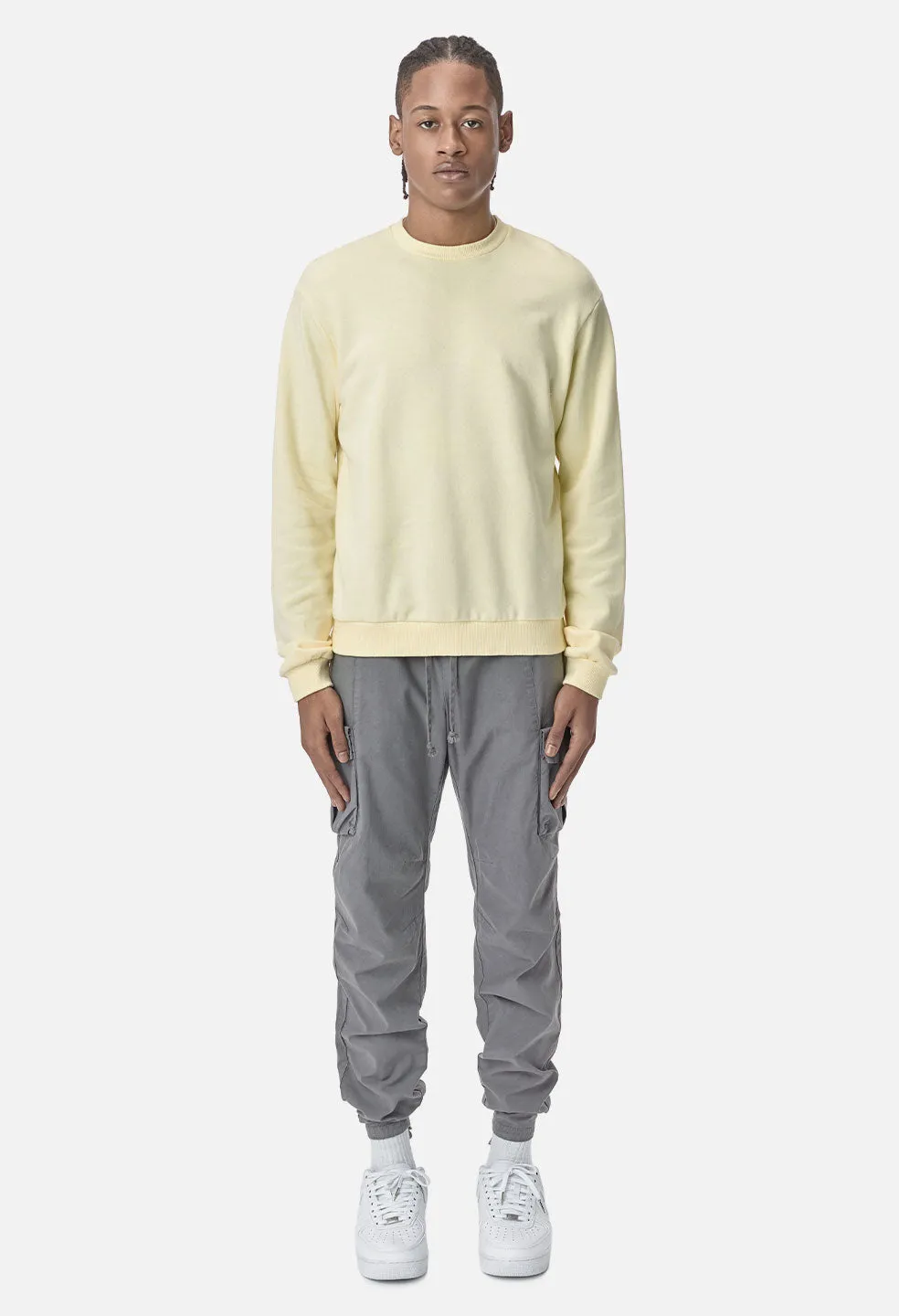 Oversized Crewneck Pullover / Pollen