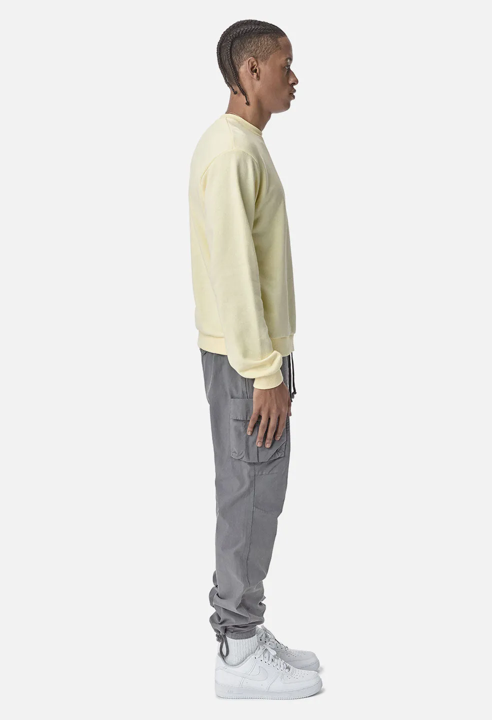 Oversized Crewneck Pullover / Pollen