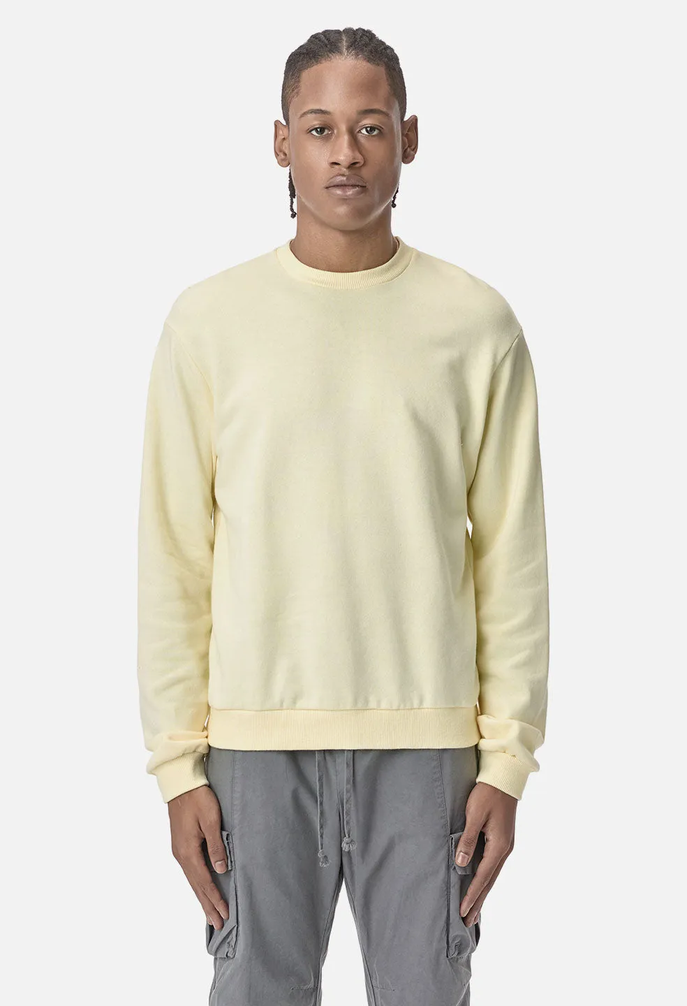 Oversized Crewneck Pullover / Pollen