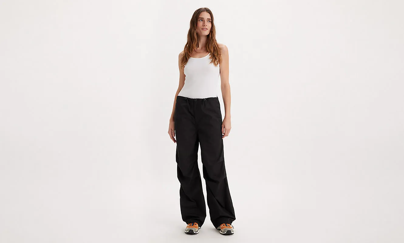 Pantalon Parachute Noire