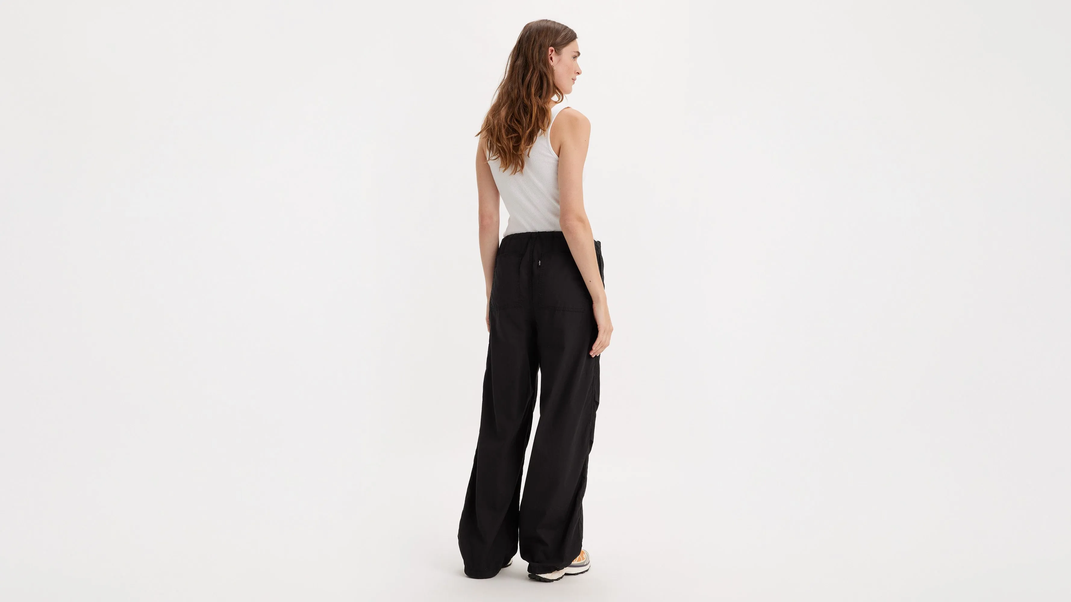 Pantalon Parachute Noire