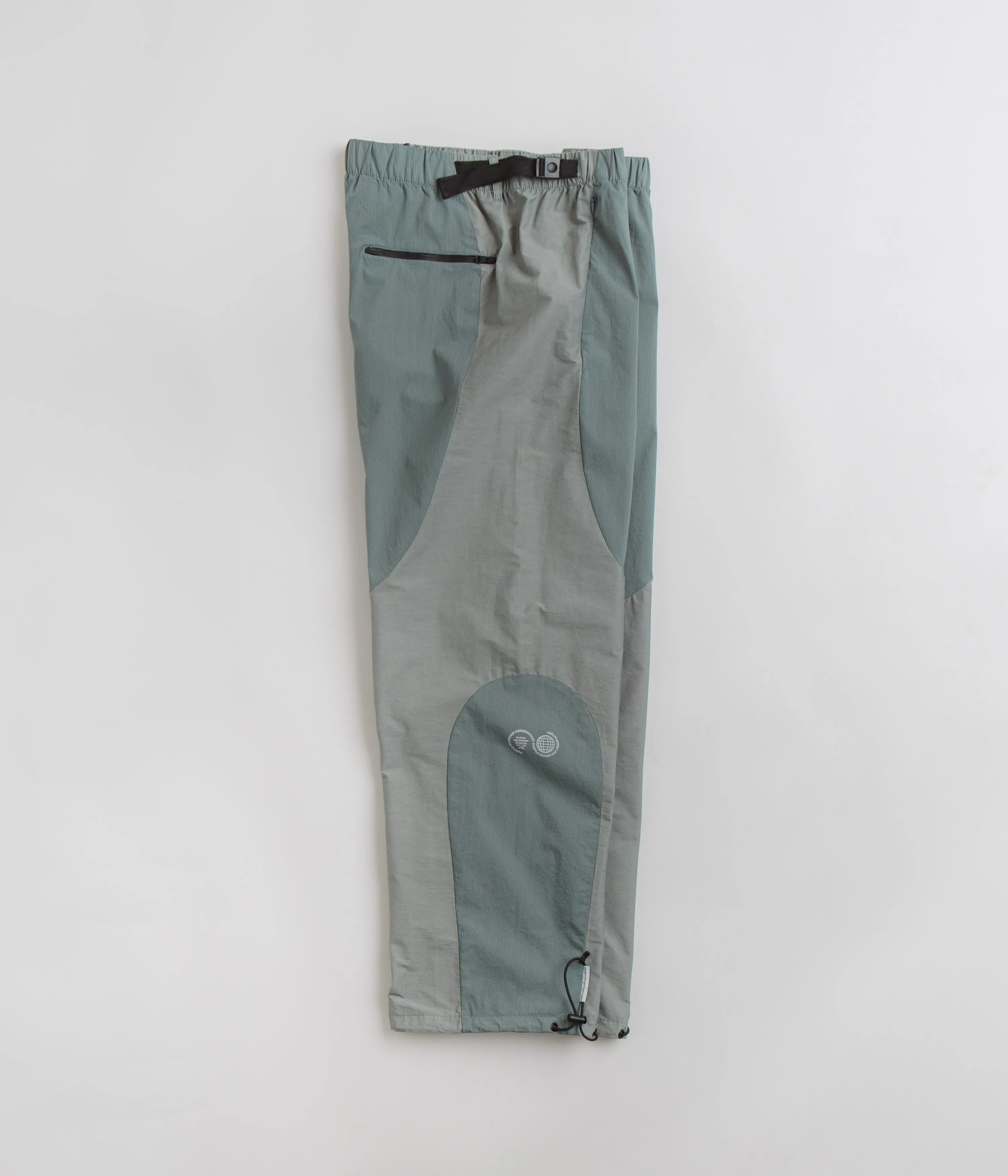 Purple Mountain Observatory Blocked Hiking Pants - Garment Dye Slate