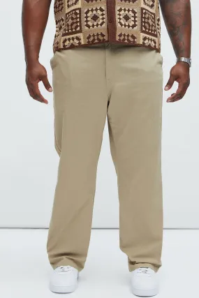 Ralphy Straight Pants - Khaki