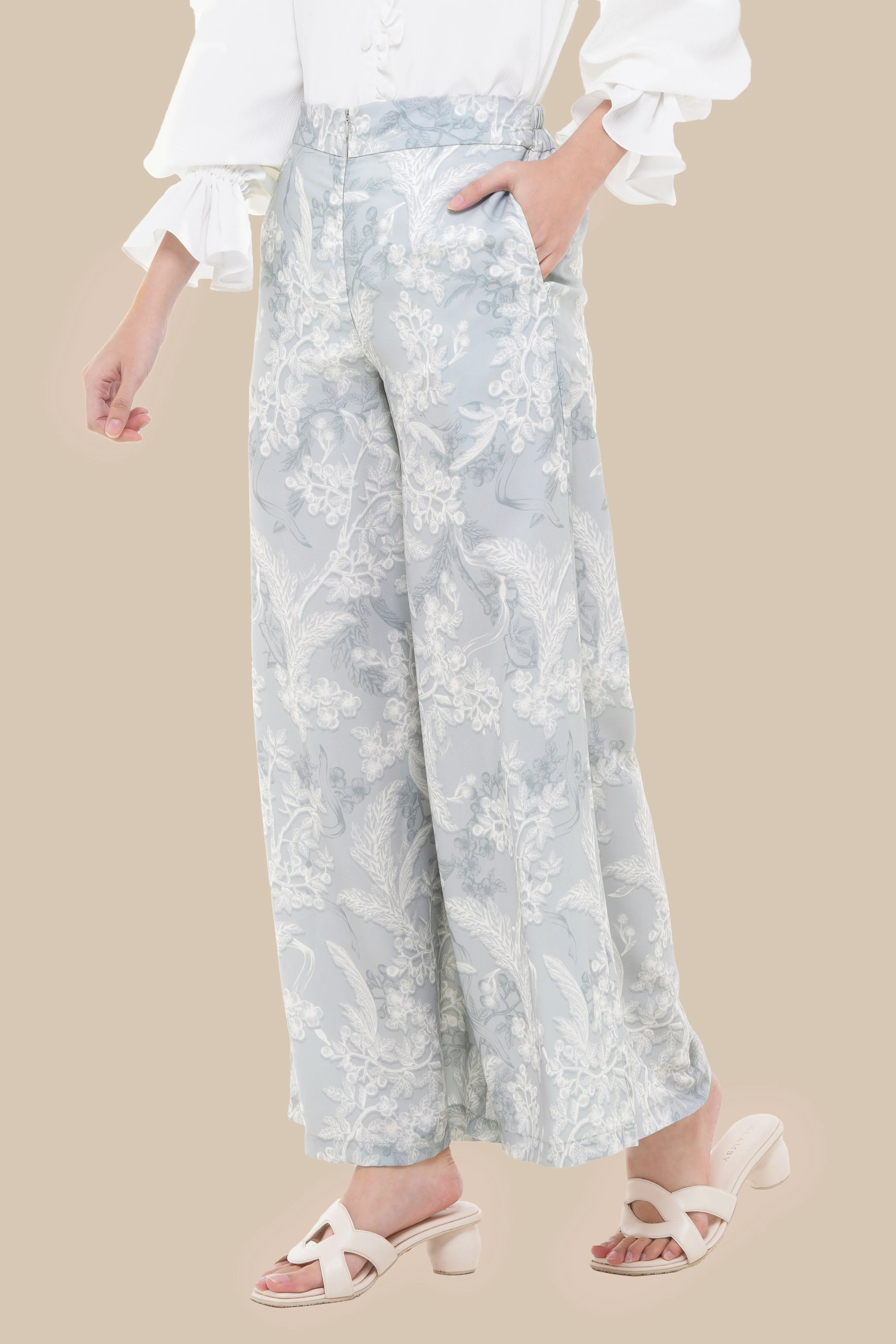 Ruby Wide Pants (Minor) Ocean Mist