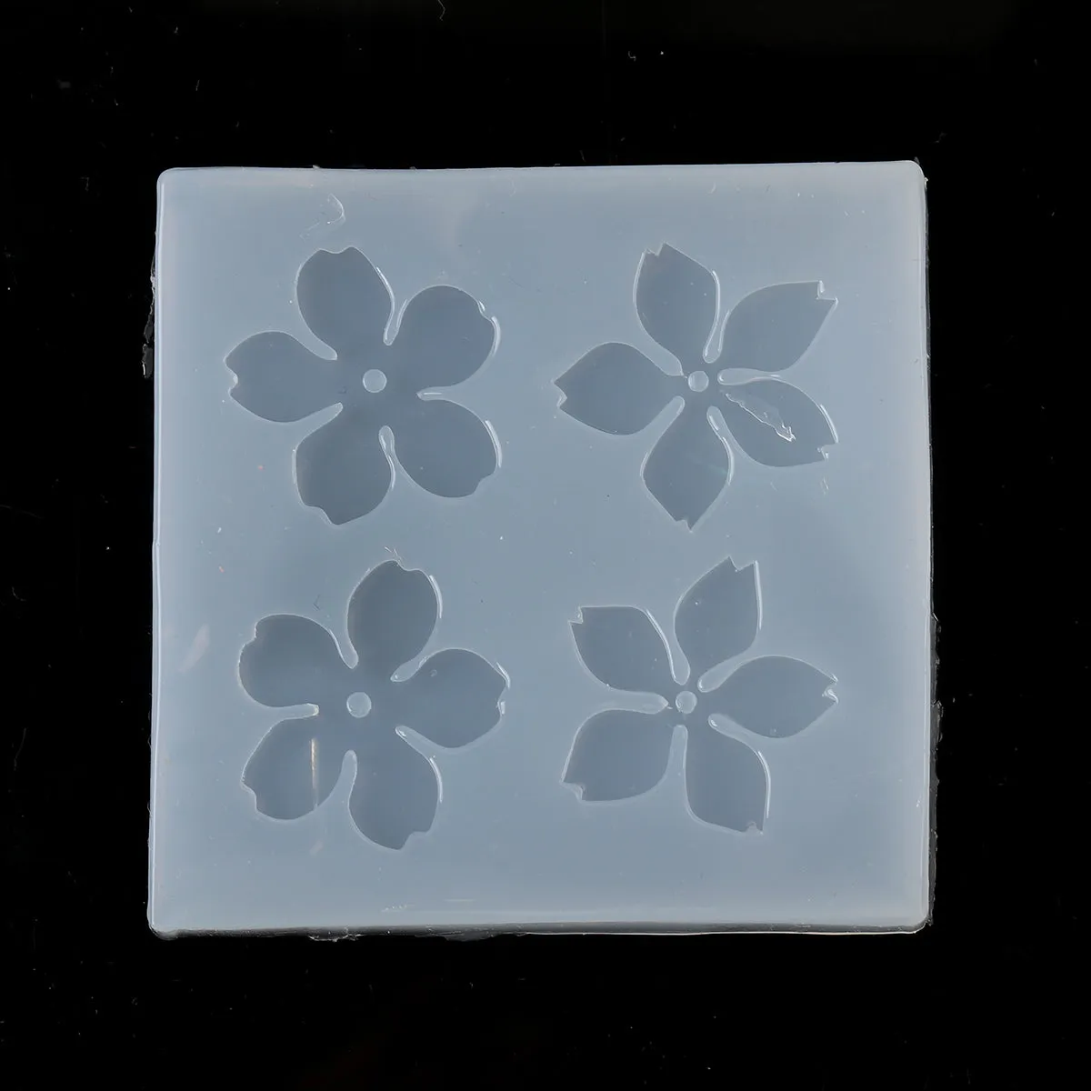 Sakura Flower Resin Mold (Larger Size), Silicone Mold for cabochons, kawaii, reusable mold makes 2 shapes, tol1407