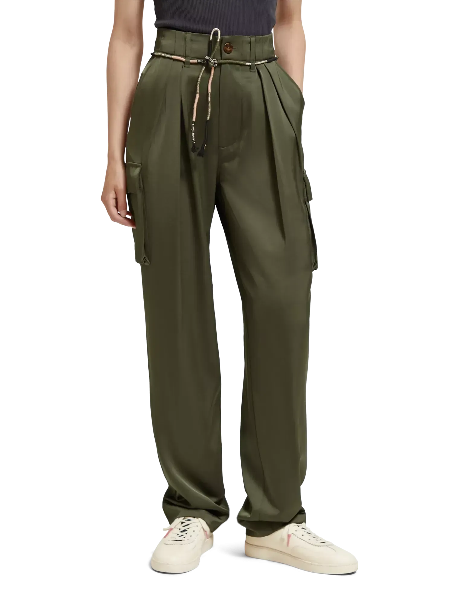 Scotch & Soda Faye High Rise Relaxed Pants