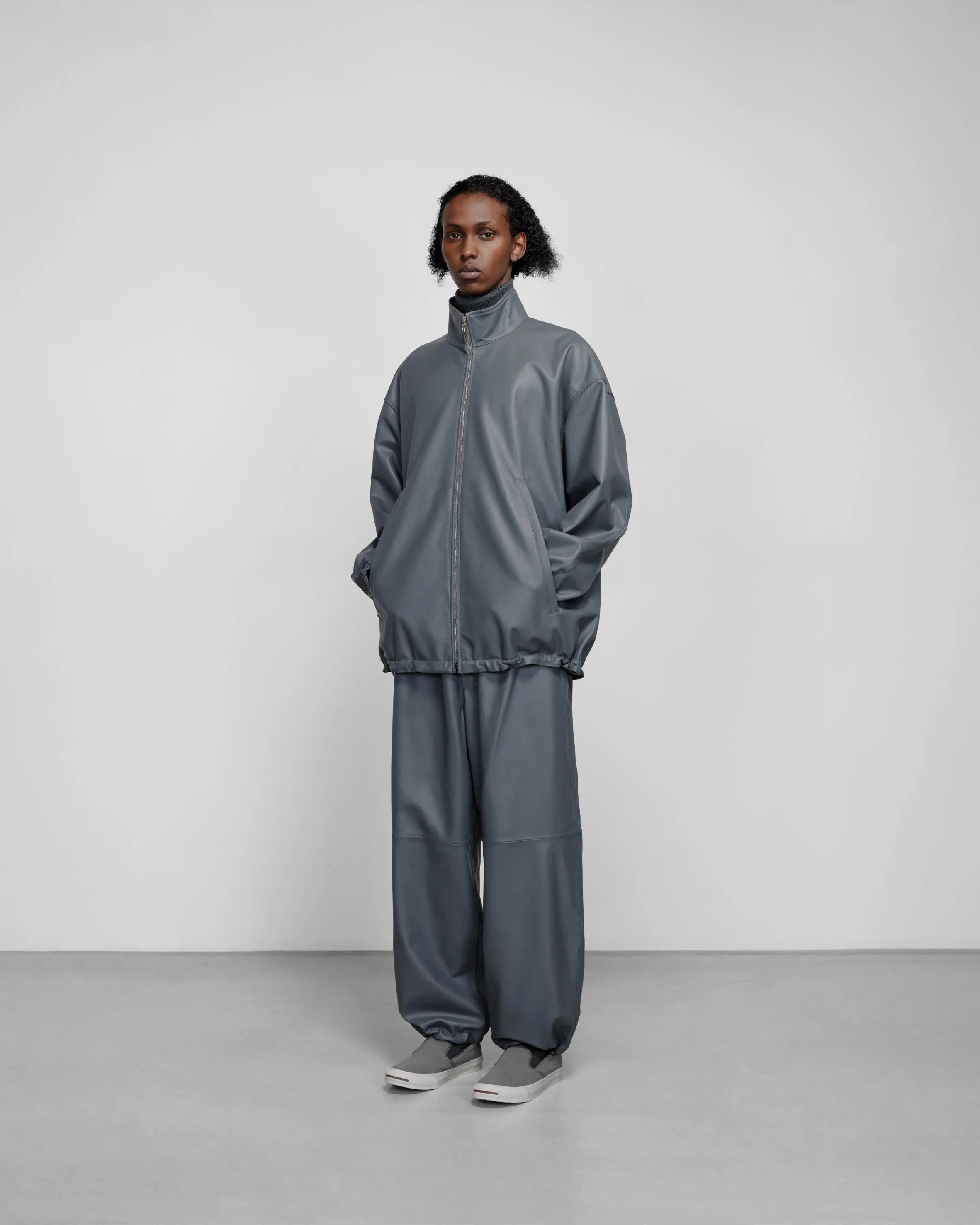 Sheep Leather Track Pants