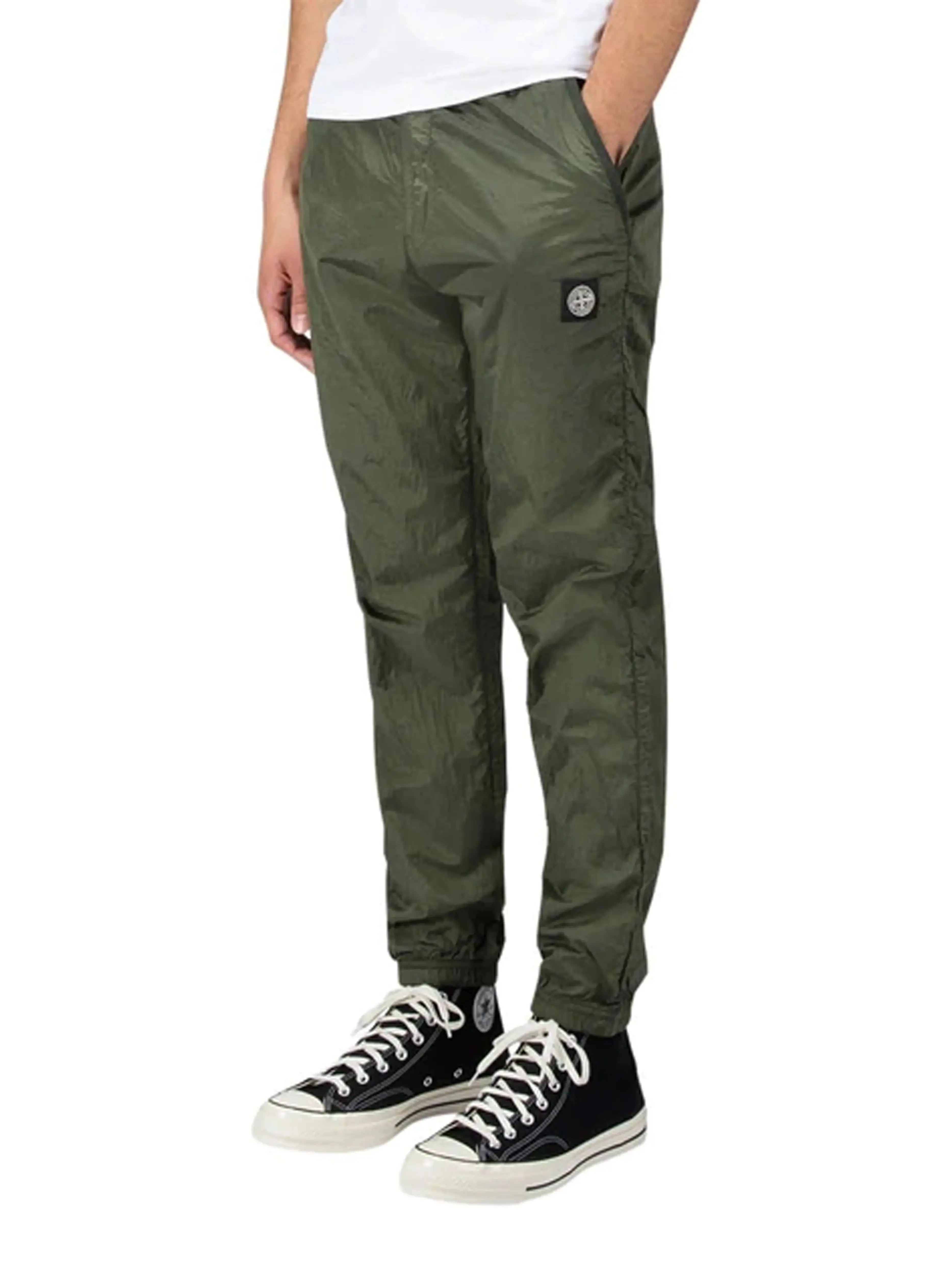 Stone Island Nylon Metal Pants Olive