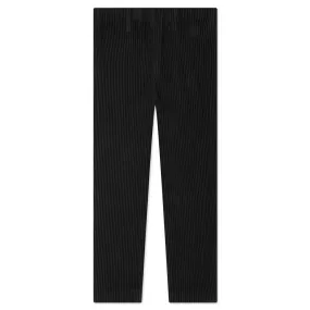 Straight Basics Pants - Black